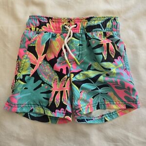 Cat & Jack Youth XS Tropical Print Swim Shorts